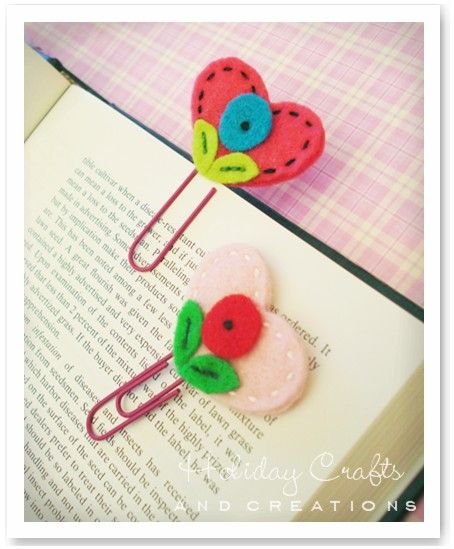 Valentine Bookmarks: 