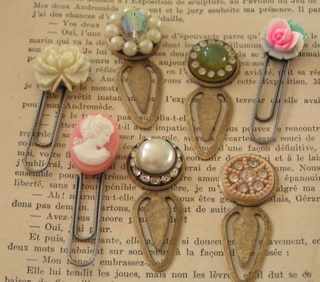 Good idea... for all my books I need bookmarks!: 