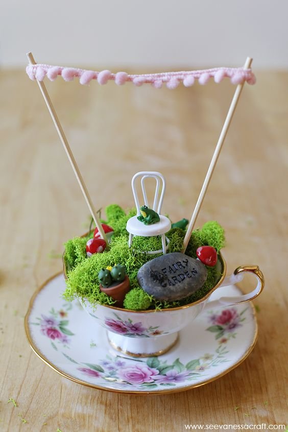 Teacup Fairy Garden: