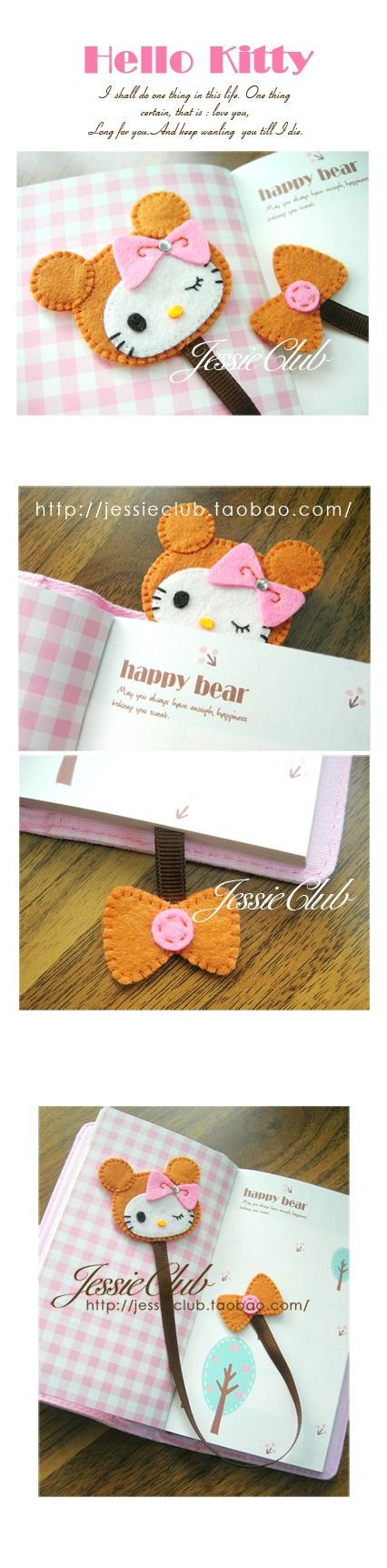 .hello kitty bookmark: 