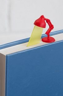 This bookmark shines a light on your current page. | 24 Clever And Cute Bookmarks Every Bookworm Needs: 