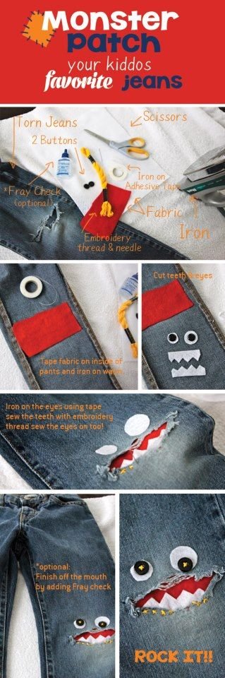 Monster patch. Forget the kids- I want this!: 