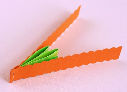 how to - carrot garland: 