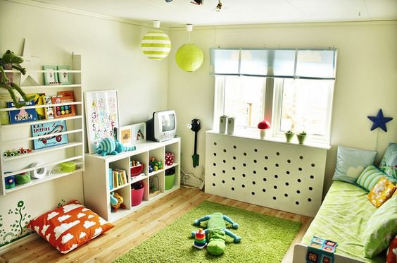 stella & henry: Unisex :: Nursery & Kid Bedroom--Loving this layout: 