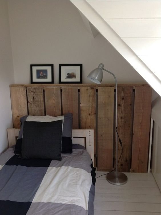 radiatorombouw van steigerhout: 