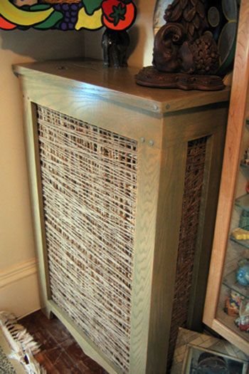 Radiator covers. oh if I could talk cliff into making this for me.: 