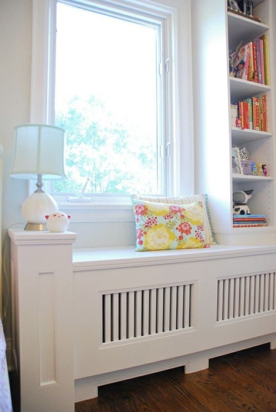 fabriquer un cache radiateur - habillage radiateur fonte: 