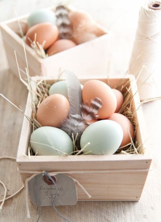 Ovos de Páscoa em tons pastel | Eu Decoro