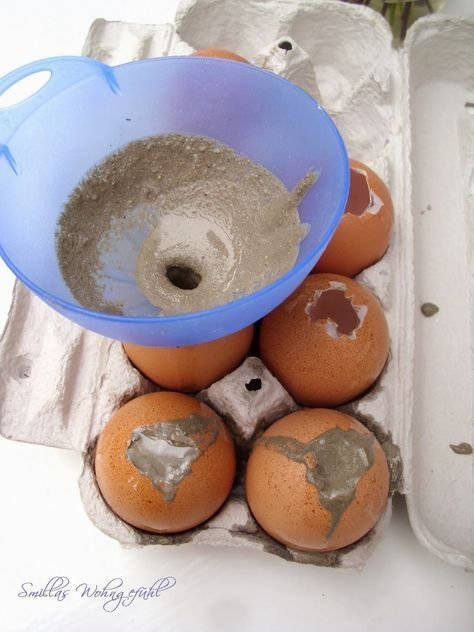 Smillas Wohngefühl: DIY: Concrete Easter Eggs oder Habt Ihr schon Lust auf Oster-Deko?